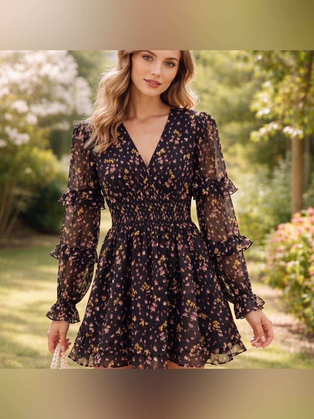 Hill House Home The Sofie Mini Nap Dress in the Lucky Charm Fuchsia XS NWT